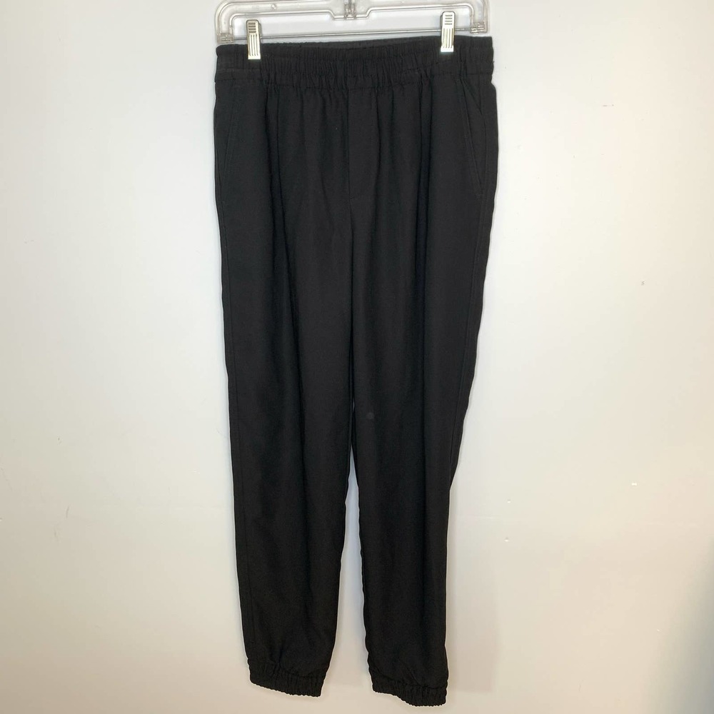 GAP Drapey Jogger True Black Pants Size Small